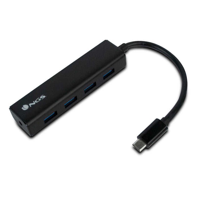 NGS WONDERHUB4 USB 2.0 Type-C 480 Mbit/s Preto