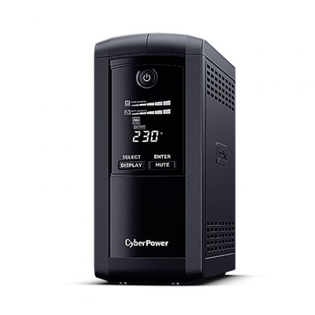 UPS INTERACTIVA CYBERPOWER VP1000ELCD  1000VA 550W  SCHUKO*4  FOR