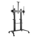 NAPOFIX SUPORTE CHAO MOVEL HORIZONTAL 70">120" PRETO VWA1130B
