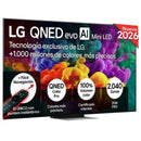 TV LG 55" 55QNED86B6B UHD QNED EVO MINILED A8 144H