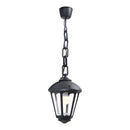 CANDEEIRO DE TETO COM CORRENTE SICAR/GIAMPY, TRANSPARENTE, E27, P