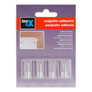 CABIDE ADESIVO TRANSPARENTE 2042-0-000 (BLISTER 4 UNID.) INOFIX