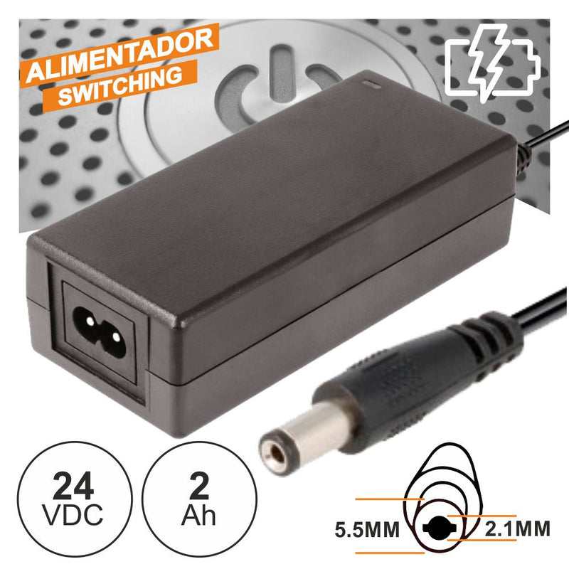 ALIMENTADOR SWITCHING 24V 2A