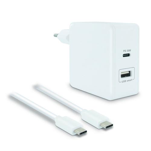 METRONIC - CARREGADOR 42WATTS + CABO USB-C 395661