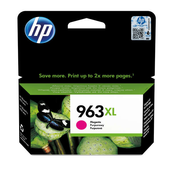 HP Tinteiro Original 963XL Magenta de elevado rendimento