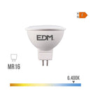 LÂMPADA LED DICROICA MR16 8 W 780 LM 6400 K LUZ FRIA 120° Ø5 X 5
