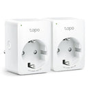 TP-LINK TAPO P100 2 MINI TOMADA INTELIGENTE WIFI 2UNID