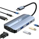 DOCKING USB TIPO-C LEOTEC LEDS04 2XUSB 1XUSB TIPO-C 1XUSB TIPO-C