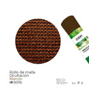 ROLO DE MALHA DE OCULTAÇAO COR CASTANHO 90G 1X50M