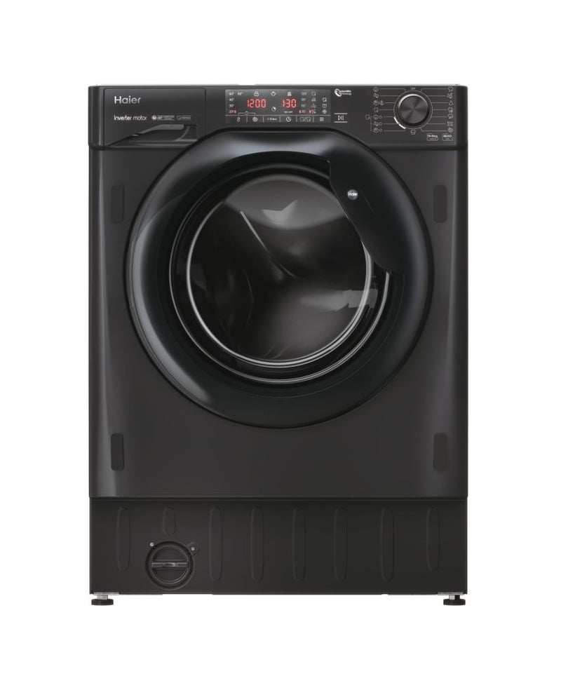 MÁQUINA DE LAVAR E SECAR ROUPA DE ENCASTRE HAIER HWDQ90B416FWBB-S