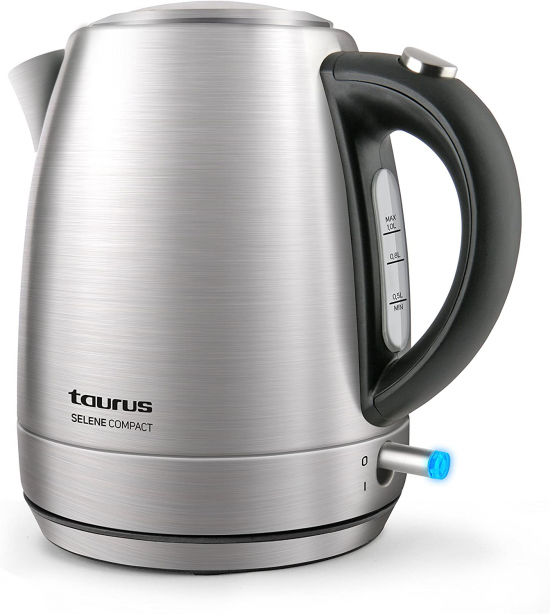 HERVIDOR TAURUS SELENE COMPACT 1L 2200W INOX