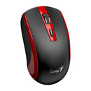 RATO ECO-8150, COPILOT WIRELESS RECHARGEABLE MOUSE - VERMELHO