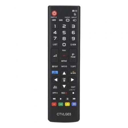 MANDO PARA TV LG CTVLG03 COMPATIBLE CON TV LG