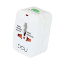 DCU TECNOLOGIC ADAPTADOR DE VIAJE UNIVERSAL - CONECTA TUS DISPOSI