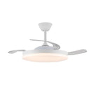 VENTILADOR DE TETO LED 3 LÂMINAS RETRÁTEIS STARS EVO SMART 72W 79