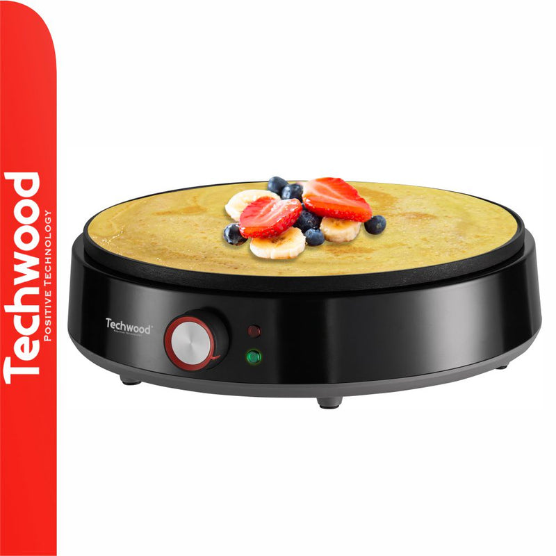 MÁQUINA DE CREPES ELÉTRICA 30CM 1200W TECHWOOD