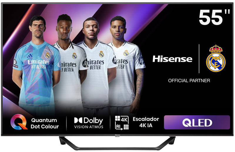 TV HISENSE 55A7NQ( 55" - 140 CM - QLED UHD 4K  - SMART TV VIDAA