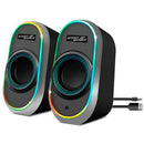SPIRIT OF GAMER COLUNAS 2,0 USB POWER BLACK