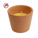 VELA DE CITRONELA TERRACOTA Ø5,5X5CM EURO/UNI
