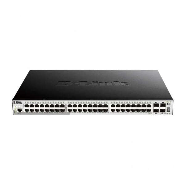 D-LINK 52-PORT GIGABIT POE+ SMART SWITCH (48P POE) INCL 4-PORT SF