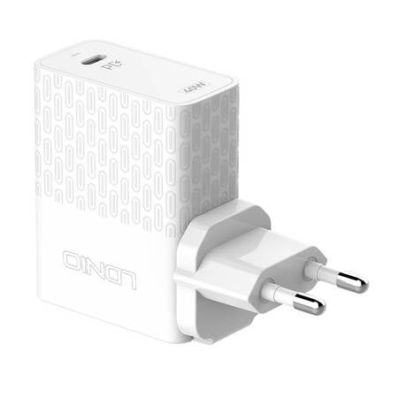 CARREGADOR + CABO USB-CLIGHTNING LDNIO A1405C 40W BRANCO