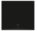 Siemens iQ100 EH631BEB6E placa Preto Embutido 60 cm Placa com zon