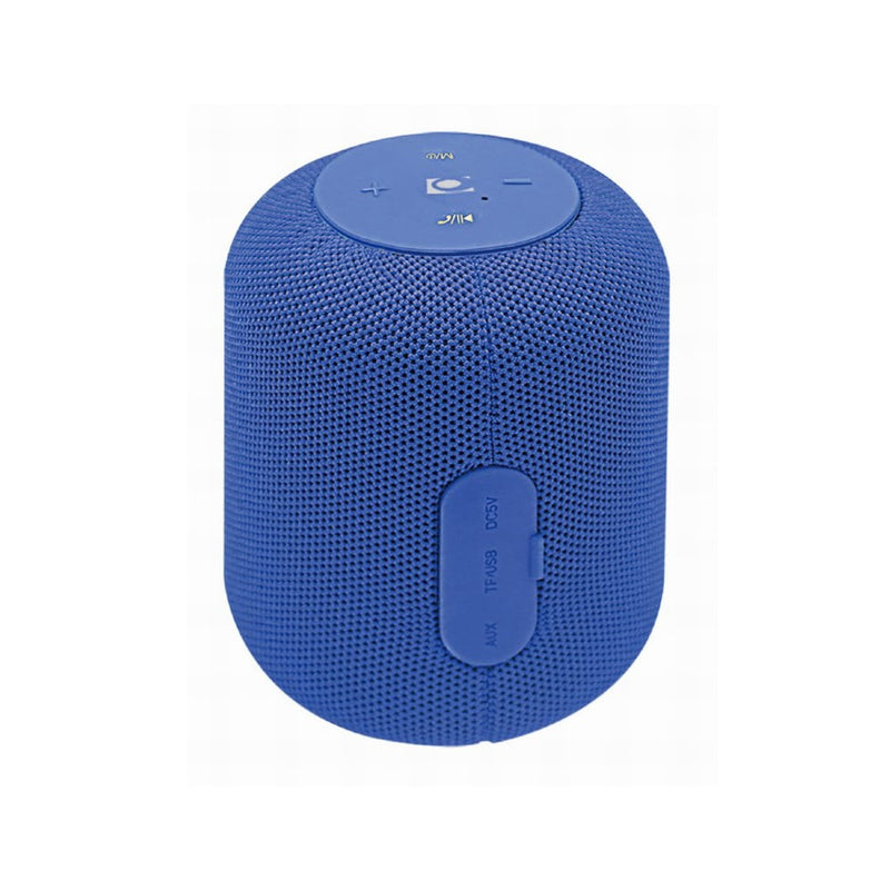 COLUNA GEMBIRD BLUETOOTH E RADIO FM AZUL