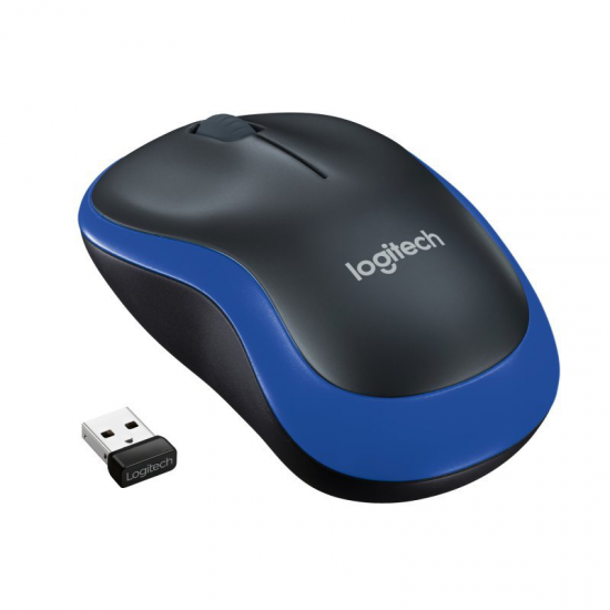 Logitech M185 rato Ambidestro RF Wireless Ótico 1000 DPI