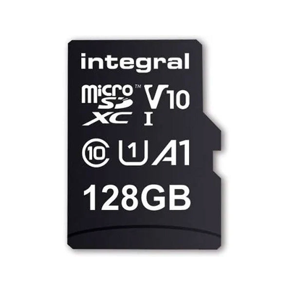 INTEGRAL SD MICRO 128GB HIGH SPEED MICROSDHCXC V10 UHS-I U1