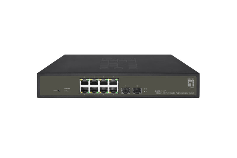 LevelOne GES-2110P switch de rede Gerido L2 Gigabit Ethernet (10/