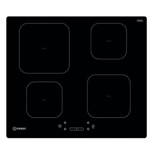 Indesit IS 83Q60 NE Preto Embutido 59 cm Placa com zona de induçã