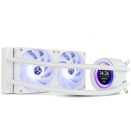 SISTEMA DE REFRIGERACIÓN LÍQUIDA NOX X-240 LCD BLANCO