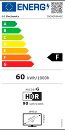 LG - QNED MINILED AI SMARTTV 4K 50QNED86A6C.AEU