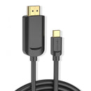 CABLE CONVERSOR HDMI 1.4 4K VENTION CGUBH USB TIPO-C MACHO - HDMI