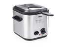 Princess 182611 Individual 1,2 l 840 W Fritadeira Preto, Prateado