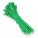 ABRAÇADEIRAS DE NYLON GBN 4.6X200MM VERDE 100 UNIDADES. FISCHER