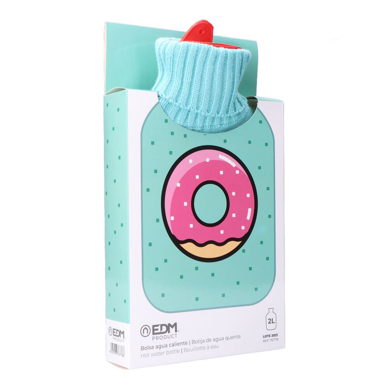 BOTIJA DE ÁGUA QUENTE. MODELO DONUT GLACÊ 2 L EDM