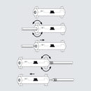 DECAPADOR PARA CABO COAXIAL ATÉ Ø7,5 MM