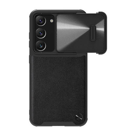 CAPA EM PELE NILLKIN CAMSHIELD PARA SAMSUNG GALAXY S23 (PRETO)