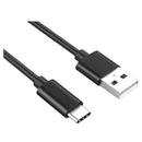 Ewent EC1034 cabo USB 1,8 m USB 2.0 USB A USB C Preto