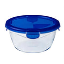 CAIXA PYREX VIDRO.REDONDA.15C.0,7L-287PG00( 0,7 LITROS - 15 X 8 C