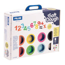 PASTA 8 FRASCOS 59G. MASSA MACIA PASTA MACIA COM FERRAMENTAS DE