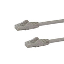 StarTech.com N6PATC3MGR cabo de rede Cinzento 3 m Cat6 U/UTP (UTP