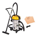 ASPIRADOR DE PÓ E ÁGUA DE 1200 W, 30 L