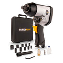 CHAVE DE IMPACTO PNEUMÁTICA ½ POL. 114 L/MIN 310 NM + CHAVES DE C