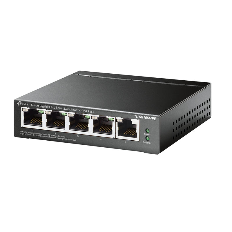 TP-Link TL-SG105MPE switch de rede L2 Gigabit Ethernet (10/100/10