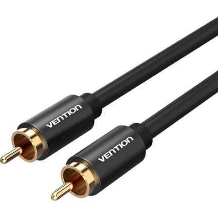 CABLE ESTÉREO VENTION VAB-R09-B150 RCA MACHO - RCA MACHO 1.5M NEG