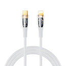 REMAX CABO USB-C PARA LIGHTNING BRANCO