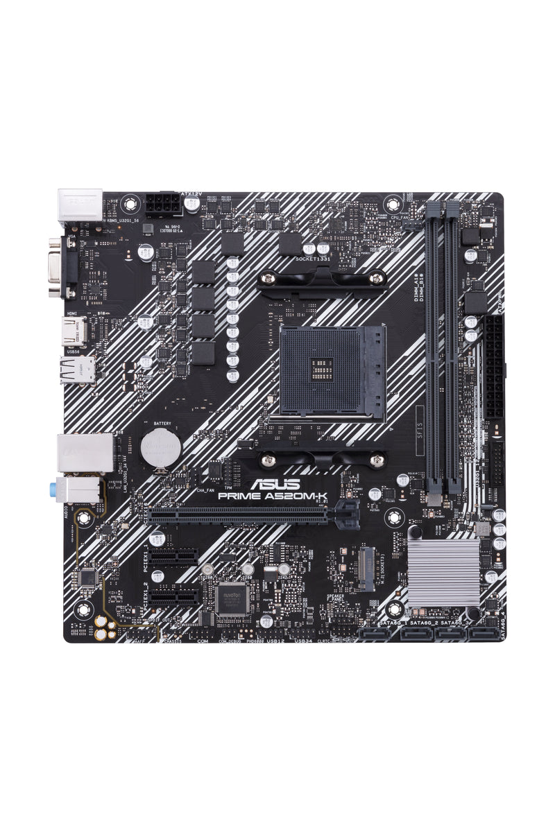 ASUS PRIME A520M-K AMD A520 Socket AM4 micro ATX