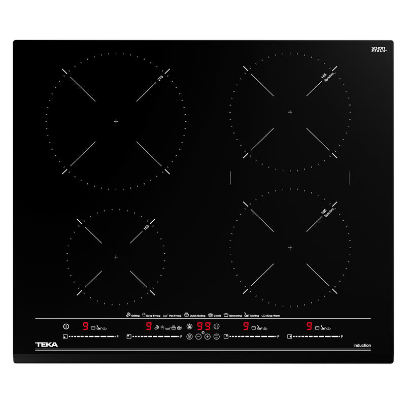 Teka IZC 64630 BK MST Preto Embutido 60 cm Placa com zona de indu